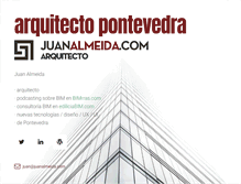 Tablet Screenshot of juanalmeida.com